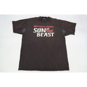 1994 Vintage Matthew Sweet Son of Altered Beast T shirt Tee Black XL Rock 90's